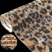 12000 Pieces Leopard Print Bling Rhinestone Sticker With 2 Mm Rhinestone... - £12.78 GBP