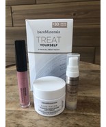 bareMinerals TREAT YOURSELF 3 Piece All About You Kit (Cream-Serum-Lip L... - £18.43 GBP