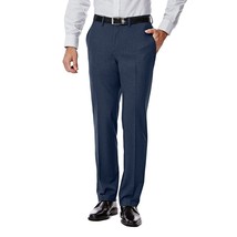 Men&#39;s J.M. Haggar Premium Slim-Fit Stretch Flat-Front Suit Pants, 38 X 30, Blue - £31.62 GBP