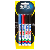 Artline 700 Bullet Nib Permanent Marker (Pack of 4) - $59.19