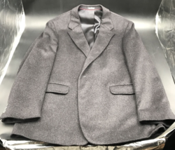 VTG J. G. Hook Black Cashmere Blend Dinner Coat Jacket Sz Large - £22.05 GBP