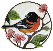 Nature Weaved in Threads, Amazing Birds Kingdom [Oriole and Cherry Blossom Circl - £15.39 GBP