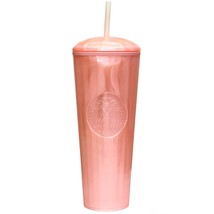 NEW-Starbucks Summer 2021 Pink Marble Pearl Tumbler Kaleidoscope 24oz - £50.63 GBP