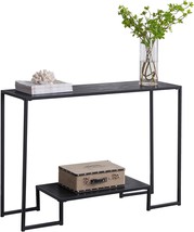 Kb Designs - Modern Console Sofa Table For Living Room, Hallway,, Black. - $125.94