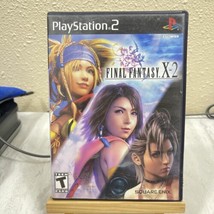 Final Fantasy X-2 (Sony PlayStation 2, 2003) Black label CIB complete TESTED - £10.01 GBP