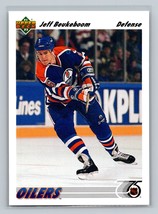 1991-92 Upper Deck Jeff Beukeboom #394 Edmonton Oilers - £1.50 GBP