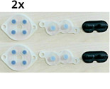 2X New Silicone Conductive Button Pads Repair Parts For Nintendo Nes Con... - $15.19