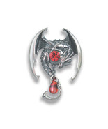 Starlinks Fafnir Pendant - Wealth &amp; Magic Ability By Anne Stokes - $1,998.71 MXN