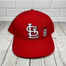 Vintage St. Louis Cardinals MLB S/M Twins Enterprise Hat Stretch Fitted ... - €8,15 EUR