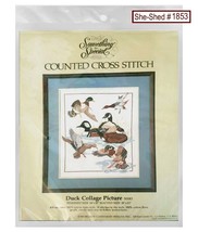 Something Special #50183 Vintage 1980&#39;s Counted Cross Stitch Craft Duck ... - £11.94 GBP
