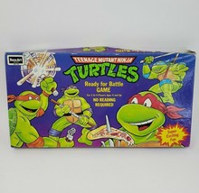 Vintage 1990 Teenage Mutant Ninja Turtles Ready For Battle Board Game Tmnt - £29.30 GBP