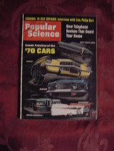 Popular Science June 1969 70 Cars Steam Car Repair Bills Philippine Mahogany - £6.78 GBP