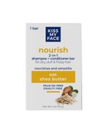 Kiss My Face Nourish - 2-in-1 Shampoo + Conditioner Bar, Oat Shea Butter... - $19.00 CAD