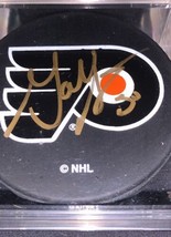 NHL Garth Snow Signed Philadelphia Flyers Puck - £11.32 GBP