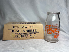 Kilby Dennysville Head Cheese Bin &amp; Turner And Wescott Inc Cottage Chees... - $29.95