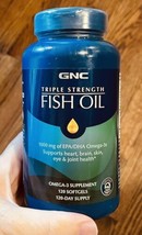 Triple Strength Fish Oil 1000mg - 120 Count 120 Servings Exp 7/25 - £26.53 GBP