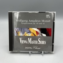 Vienna Master Series: Mozart Symphoniene Nr. 40 &amp; 41 (CD, 1988) 8 Tracks - $7.91