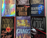 Patricia Cornwell Trace Chaos Post-Mortem Isle of Dogs Hornet&#39;s Nest x6 - $16.82