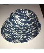 Liz Claiborne Womens Striped Bucket Hat Beach Outdoors - $11.87