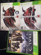 Prototype 2 [Complete W Slipcover] + Halo Reach [+ Manual] Xbox 360 - £7.62 GBP