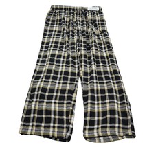 NFL Mens Large Black Lightweight Casual New Orleans Saints Lounge Plaid ... - £14.75 GBP