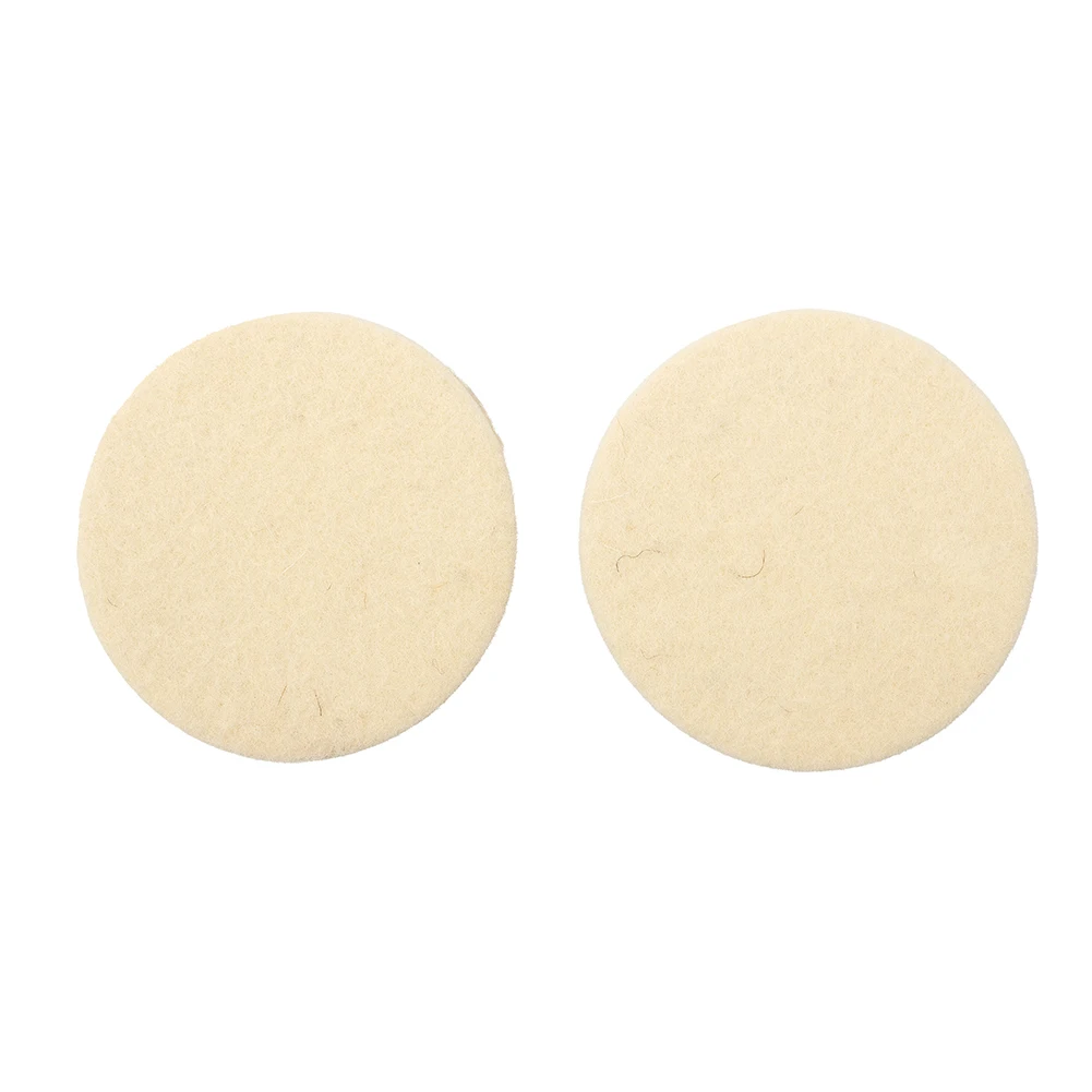 Polishing Pads 2pcs  Felt Polishing Pad 75mm 100mm 125mm 150mm Wheel For... - $48.97