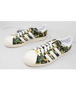 Adidas x Bape Superstar 80s mens Sneakers Camo 12 US NIB GZ8981 - $414.65 CAD