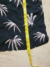 Steve &amp; Barrys Hawaiian Classic Shirt Mens XL Tropical Leaf Cocktail Print VTG - £14.52 GBP