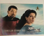 Star Trek TNG Trading Card Season 2 #118 Marina Sirtis Jonathan Frakes - £1.55 GBP