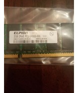 Elpida Ram 2GB 2Rx8 PC2-6400S-6666 - $725.46 MXN
