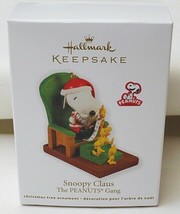 Hallmark Peanuts Gang Snoopy Claus 2011 Christmas Ornament - £15.73 GBP