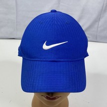 Nike Legacy91 Dri Fit Strapback Hat Blue Unisex OSFM Running Golf Tennis CLEAN! - £12.47 GBP