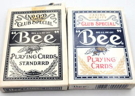 Vintage Bee Club Special Deck Standard Playing Cards Poker Collector Casino USA - £12.81 GBP