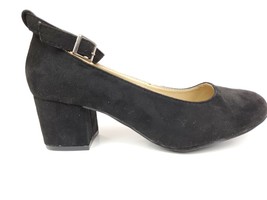Forever Nataly-08 Faux Suede Size 8 Chunky Heel Ankle Strap Formal Sanda... - $29.95