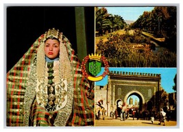 Multiview Spiritual Capital of Morocco UNP Continental Postcard O21 - £4.62 GBP