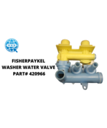 -FISHER PAYKEL WASHER  VALVE PART# 420966  - £32.95 GBP