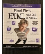 Head First HTML with CSS &amp; XHTML by Freeman, Elisabeth; Freeman, Eric Co... - £2.92 GBP