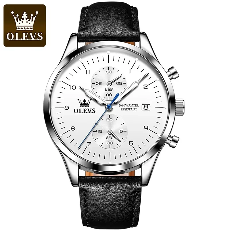 Watches for Men Original Brand Quartz Luxury Business Men&#39;s Watch Waterp... - £48.23 GBP