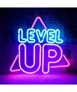 Custom Neon Sign | Level Up Theme LED Sign for Bedroom Office  - $49.80