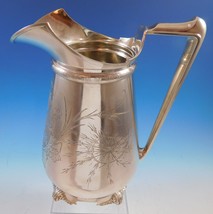 Gorham Sterling Silver Water Pitcher with Engraved Cherub and Grapes (#2897) - £3,943.72 GBP