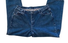 Vintage Lee Riders Denim Jeans High-Waisted Tapered Women&#39;s Size 18P Petite - £10.99 GBP