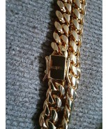 Steeltime Men&#39;s goldtone Stainless Steel 24&quot; Chain new without tags - $37.91 CAD