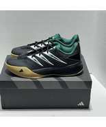 adidas Dame Certified 3 Mens Low Core Black Collegiate Green Size 14 Bas... - $79.69