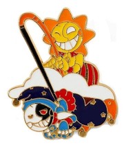 Five Nights At Freddy&#39;s Video Game Sun and the Moon Images Metal Enamel ... - $7.84