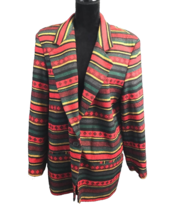 Woman's Size 16 Jacket by Royal Studio~Aztec Design - $18.21