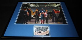 Chris Evans Captain America Signed Framed 16x20 Photo Display Avengers - £272.55 GBP