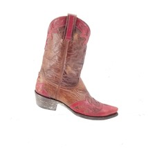 Old Gringo Women&#39;s Obregon Cowgirl Boots 7 B Red Brass Western Rodeo - $220.00