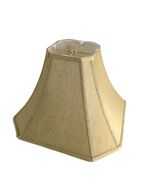 Vintage 70s Octagon Shaped Fabric Lamp Shade Brushed Beige 10.5&quot;T 16&quot;W R... - $668.62 MXN
