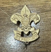 Vintage BSA Boy Scouts Be Prepared Knot First Class Insignia Pin Pat 1911 - £11.19 GBP