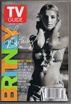 ORIGINAL Vintage June 9 2000 TV Guide Britney Spears Facsimile Signed - £23.21 GBP